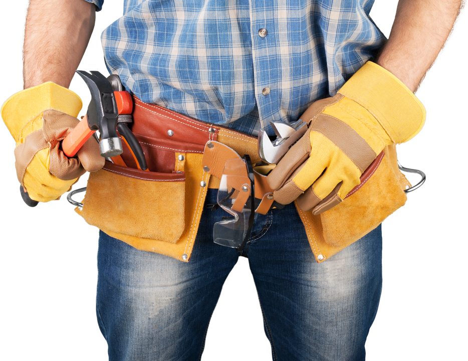 Construction Worker Tool Belt